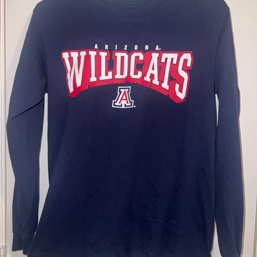 Arizona Wildcats Navy Long Sleeve Shirt